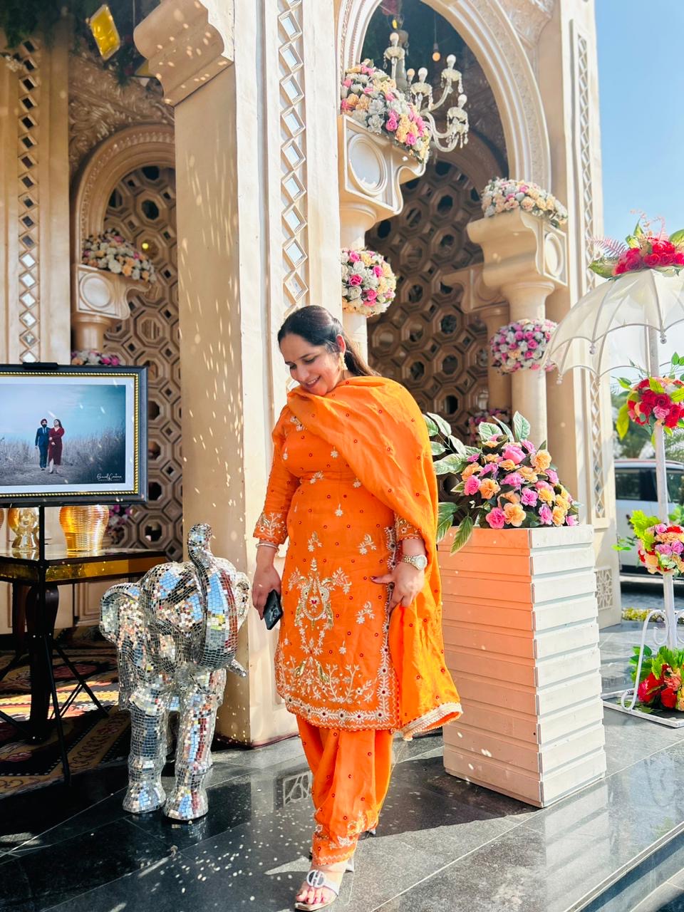 Kulbeer Sandhu, founder of Kiran Fashion Boutique